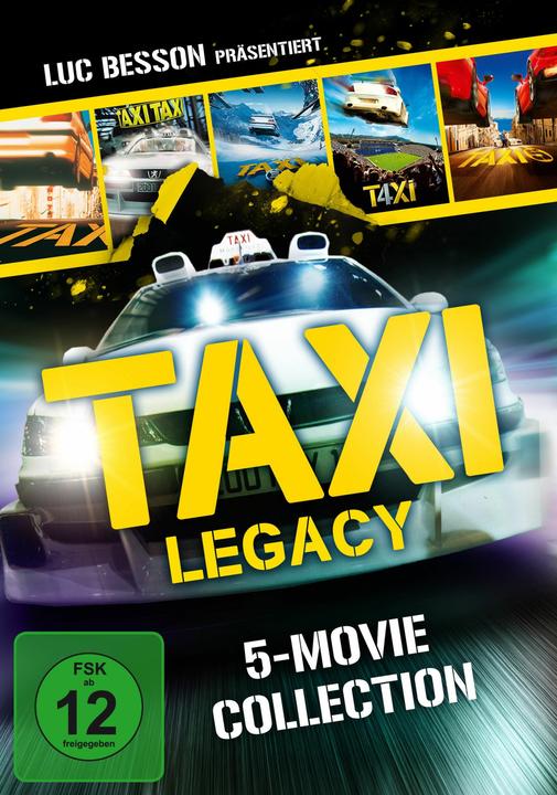 Taxi Legacy-5 Movie Collection (DVD, Allemand, Français)