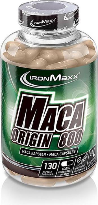 Actual product image IronMaxx Maca Origin (130 Piece, Capsules, 120 g)