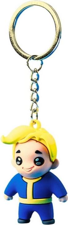 Actual product image Good Loot Fallout Vault Boy 3D Keychain