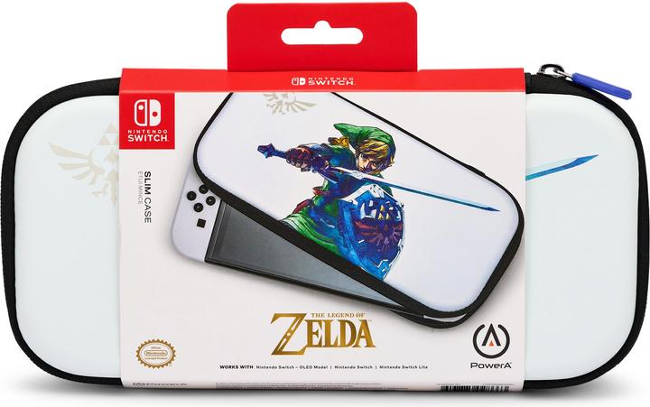 Immagine prodotto PowerA Custodia sottile per Nintendo Switch o Lite (modello OLED, Master Sword Defense, licenza ufficiale). (Switch, Switch Lite, Switch OLED)