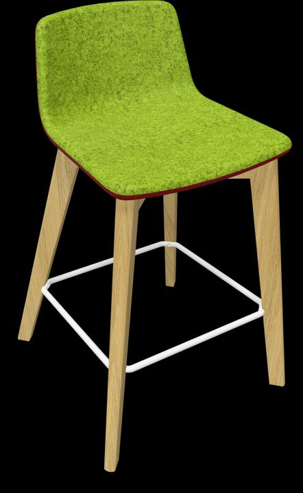 Immagine prodotto Narbutas Sgabello da bar Twist & Sit