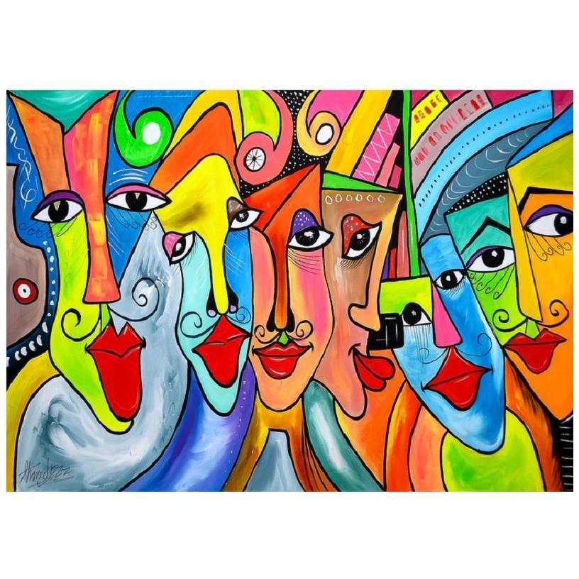 Thumbnail - Enjoy Puzzle ENJOY-1856 - Faces of Life, Puzzle, 1000 Teile (1000 Teile)
