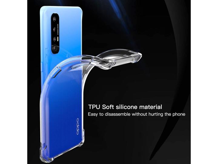 Produktbild Screenguard Oppo Find X2 Neo Crystal Soft Airbag Bumper (Oppo Find X2 Neo)