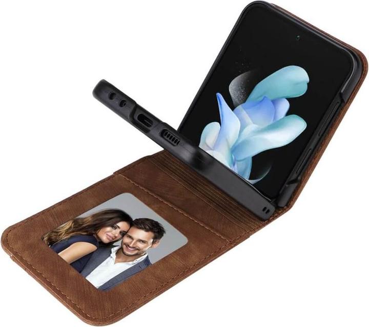 Produktbild Cover-Discount Galaxy Z Flip6 - Pratkische Hülle mit Kartenfächern (Samsung Galaxy Z Flip6)