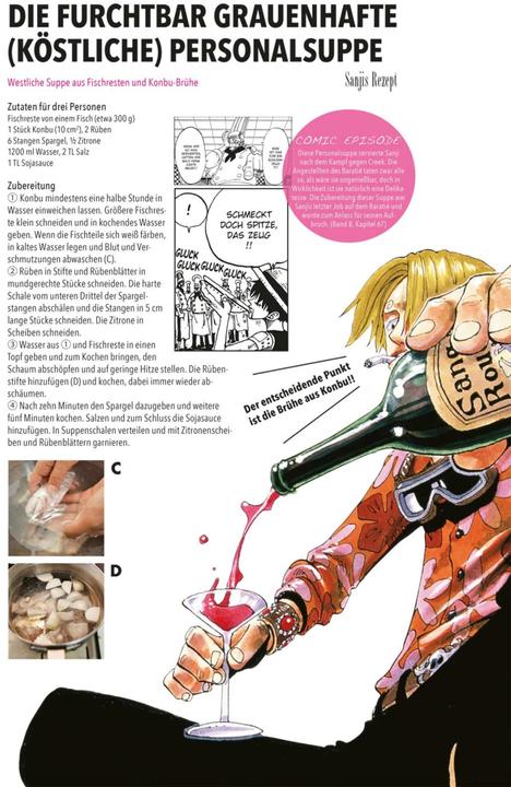 Productafbeelding One Piece – Sanjis leckere Piratenrezepte (Duits, Eiichiro Oda, 2020)