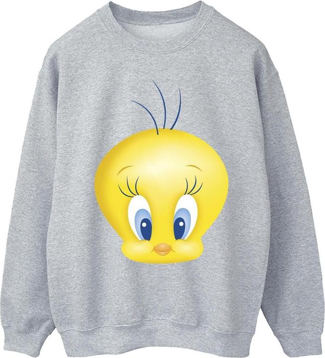 Actual product image Looney Tunes Mens Tweety Face Sweatshirt (XXL)