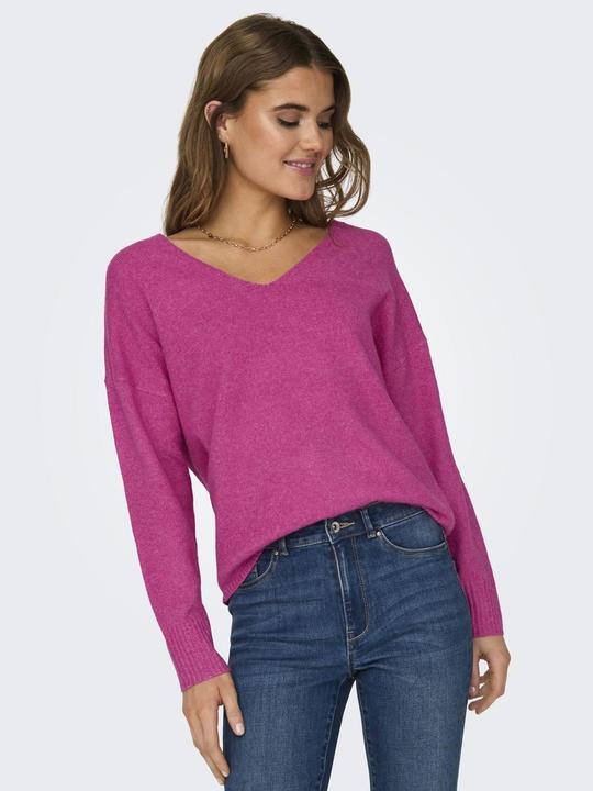 Produktbild Only V-Ausschnitt Strickpullover Strickpullover (M)
