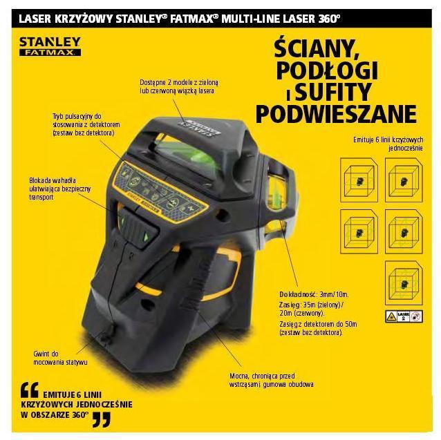 Produktbild Stanley Linienlaser selbstnivellierend (Kreuzlinienlaser)