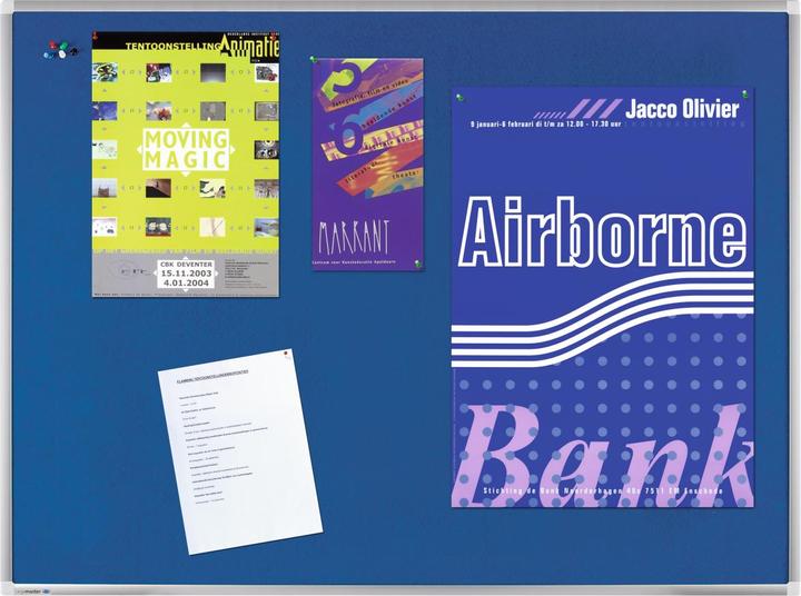 Produktbild Legamaster Pinboard Premium 60 x 90 cm, Blau (Pinnwand, 90 x 60 cm)