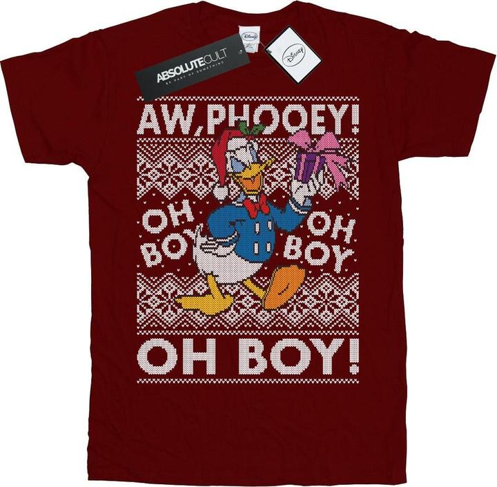 Produktbild Disney Donald Duck Christmas Fair Isle TShirt Jungen (152, 158)