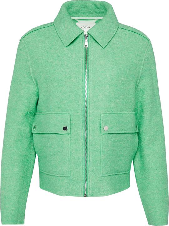 Immagine prodotto S.Oliver Outdoor-Jacke Jacke aus Wollmix im Relaxed Fit mit aufgesetzten Taschen (48)