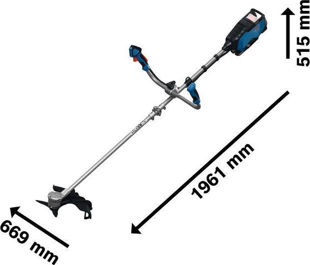 Actual product image Bosch Professional GFR18V-25 BH (solo C) (Metal cutting blade, Trim line)