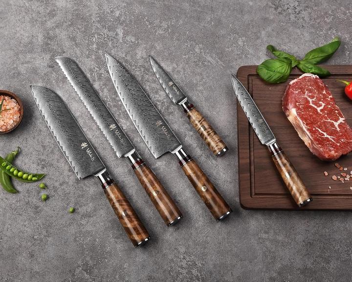 Produktbild Wakoli 6-teiliges Küchenmeser-Set