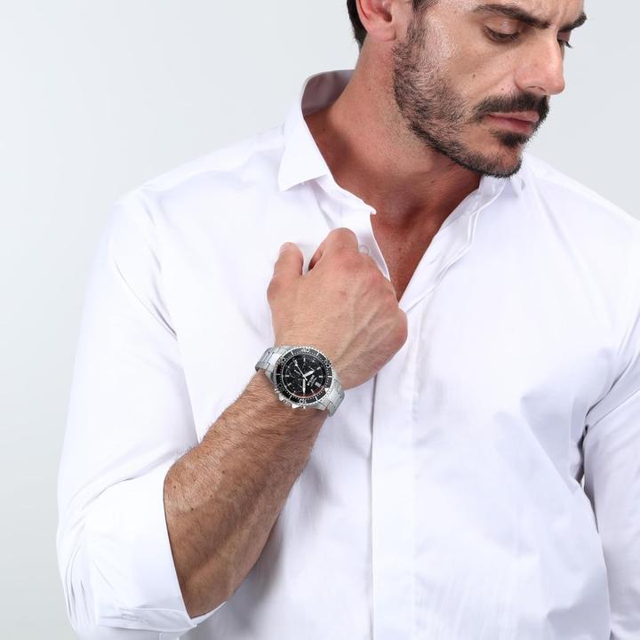 Actual product image Sector Limited Edition Multifunctional Analog Quartz Watch with Sapphire Crystal (Analogue wristwatch, 43 mm)