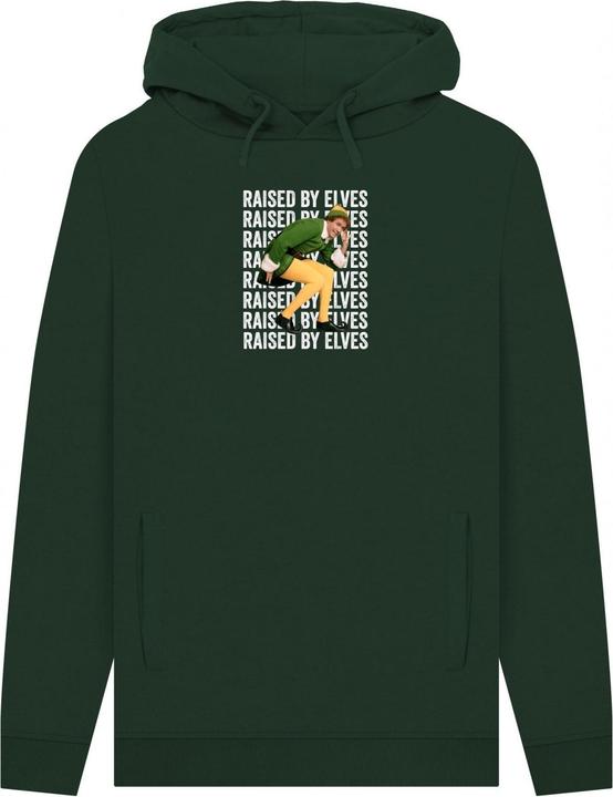 Produktbild Elf Raised By Elves Kapuzenpullover (S)