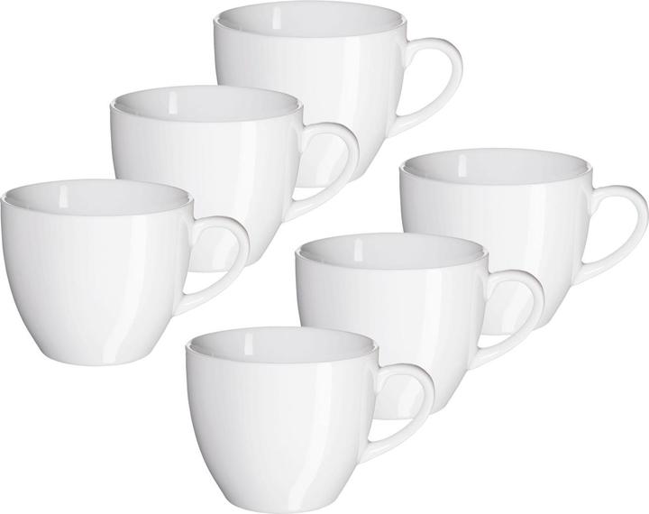 Angela Bruderer Kaffeeobertasse «Modesta», 6er-Set (6 x)