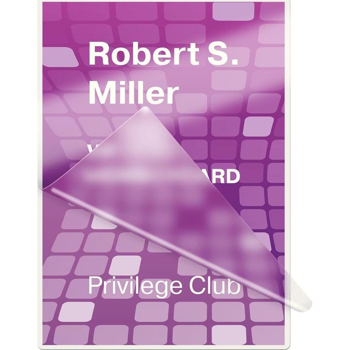 Produktbild Leitz Laminier-Folientasche (54 x 86 mm, 100 Stk., 125 µm)