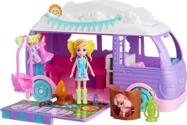 Image du produit Mattel Polly Pocket - Τροχοσπιτο για 3+ ετών JCC32
