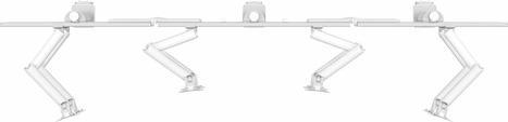 Actual product image Vogels Momo C205 Adapter Rod Coupling (Mounting- / Adapterplates)
