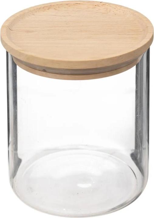 Actual product image 5Five Glass jar set with wooden lid (0.35 l)