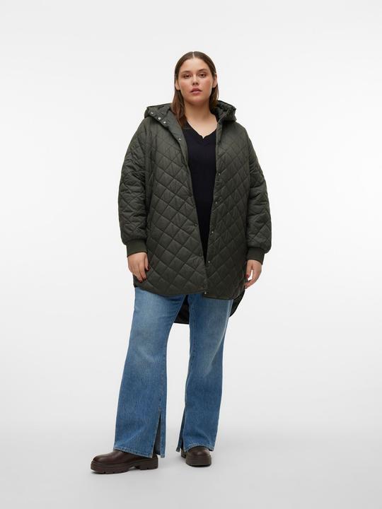 Actual product image Vero Moda VMHAYLE HOOD 3/4 JACKET CUR EXC Coat