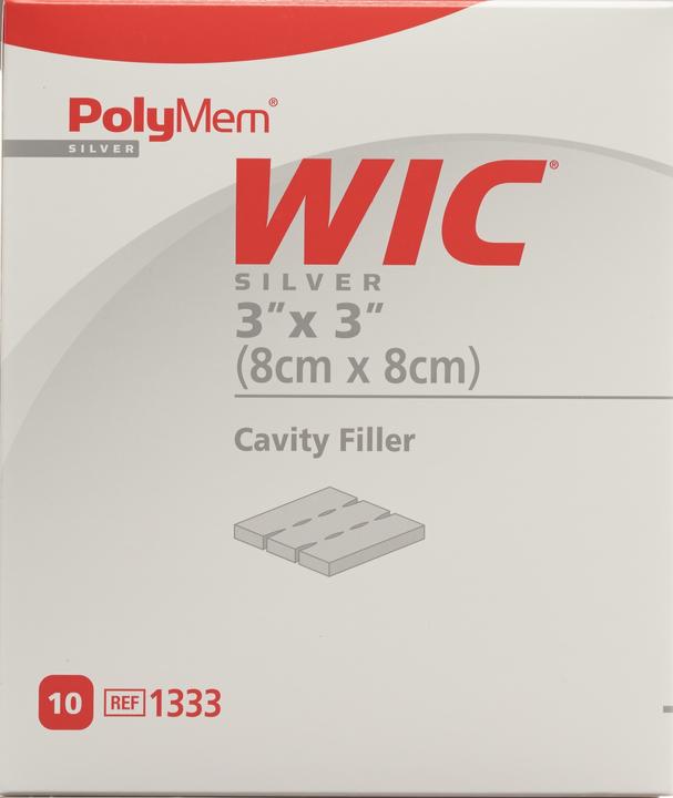 Actual product image PolyMem WIC Silver Wundfüller 8x8cm steril (10 x)