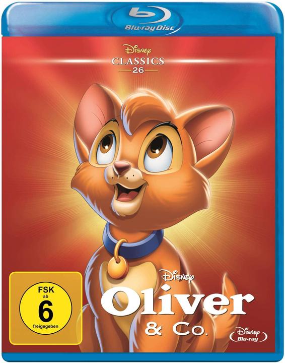 Oliver & Co. (Blu-ray, 1988, Allemand)