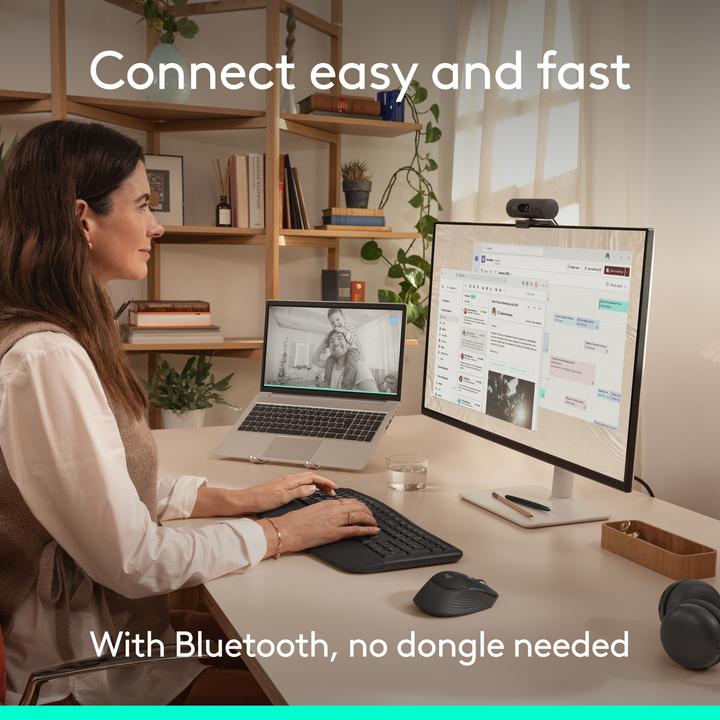 Produktbild Logitech Signature Comfort Plus MK880 Combo (CH, Kabellos)
