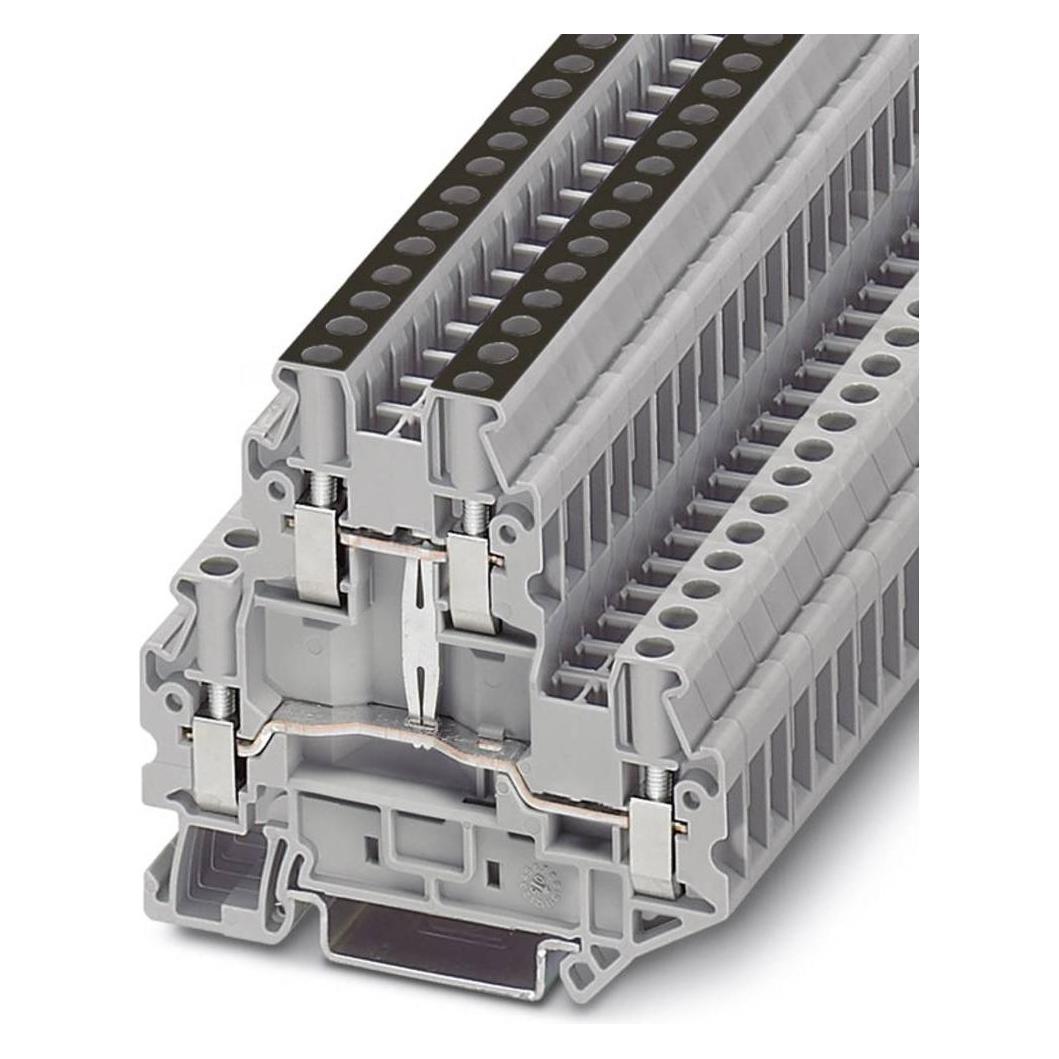 Phoenix Contact PHOE Bauelement-Reihenklemme, Elektronikkabel + Stecker, Grau