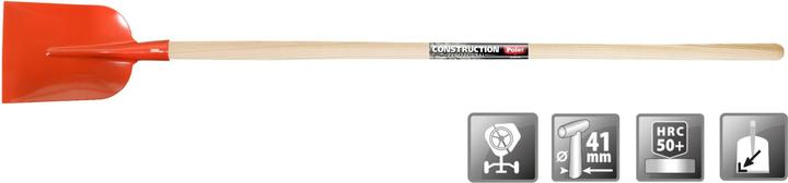 Actual product image Polet FH110551 Profi-Betonschaufel 290X220 FIB.3001 T-ST 1,1M