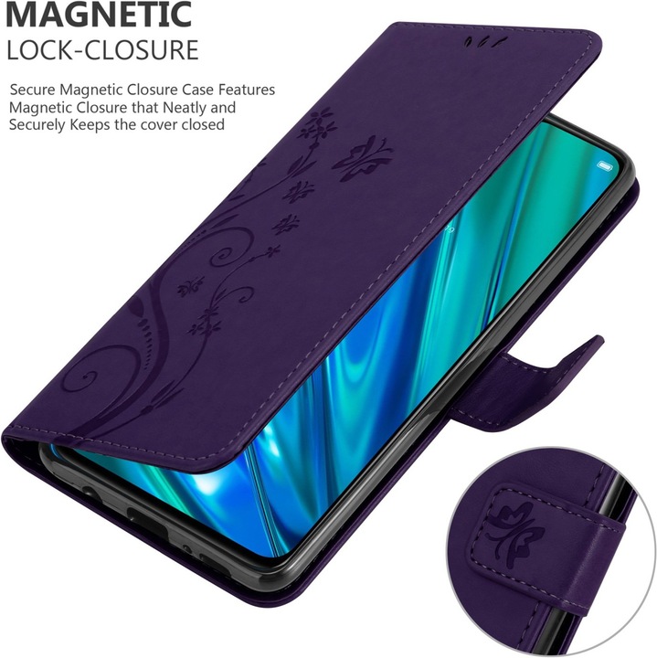 Produktbild Cadorabo Flower Book Hülle für Realme 5 PRO / Realme Q (Realme Q)