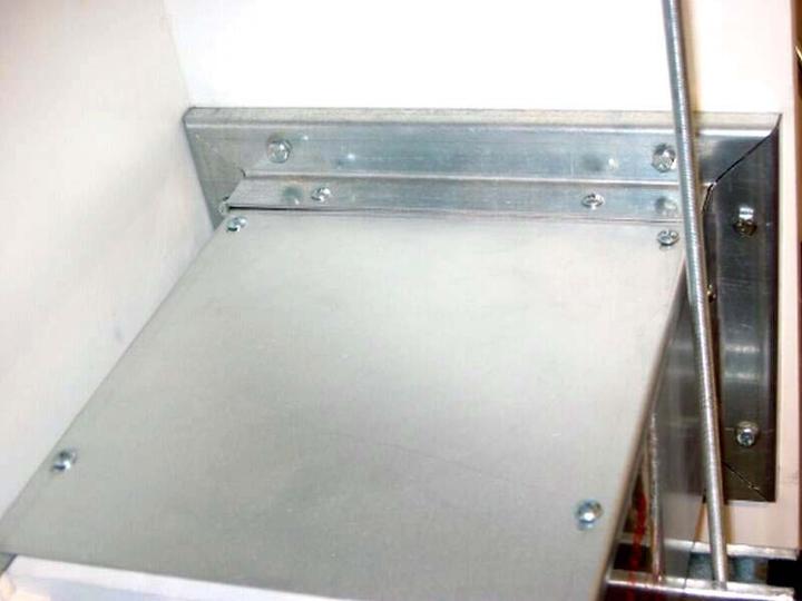 Flamro 0900100 Raccord mur/plafond collerette 60x50mm
