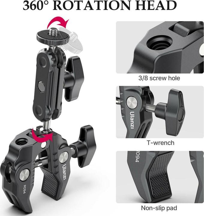 Produktbild Ulanzi Multi-functional Super Clamp (Stativklemme)