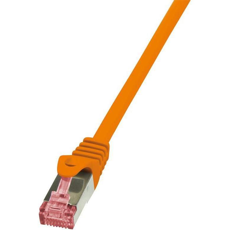 LogiLink Netzwerkkabel (S/FTP, CAT6, 0.50 m), Netzwerkkabel