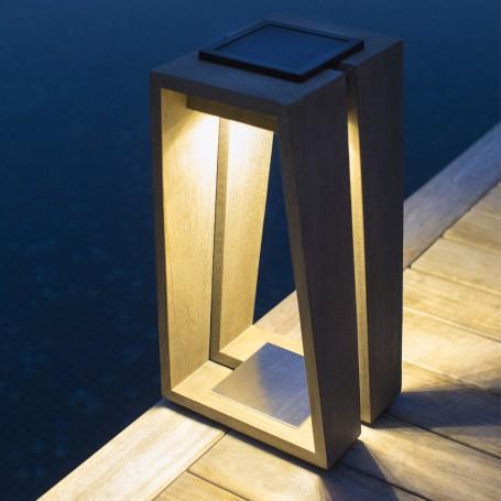 Actual product image Les Jardins Skaal solar lantern Duratek Small model 500 lumens (500 lm)