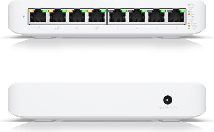 Produktbild Ubiquiti USW-LITE-8-POE (8 Ports)