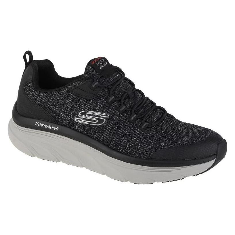 Skechers, Herren, Sneakers, D'Lux Walker-Pensive 232045-Bkw - 44, Schwarz, (44)