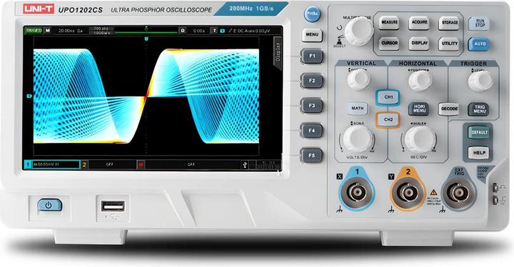 Produktbild Uni-T Oszilloskop UPO1202CS, 200 MHz, 2 Kanal