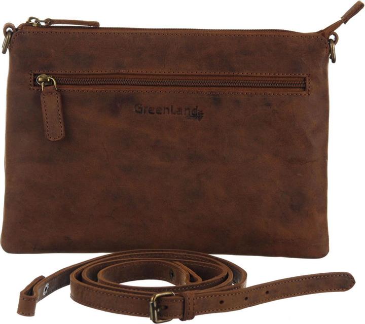 Immagine prodotto Greenland Nature Montenegro borsa a tracolla RFID in pelle 28 cm