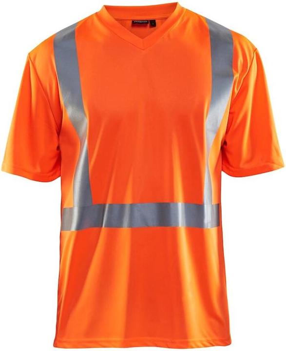 Produktbild Blakläder High Visibility T-Shirt v-kragen v-kragen anti-uv anti-geruch (XS)