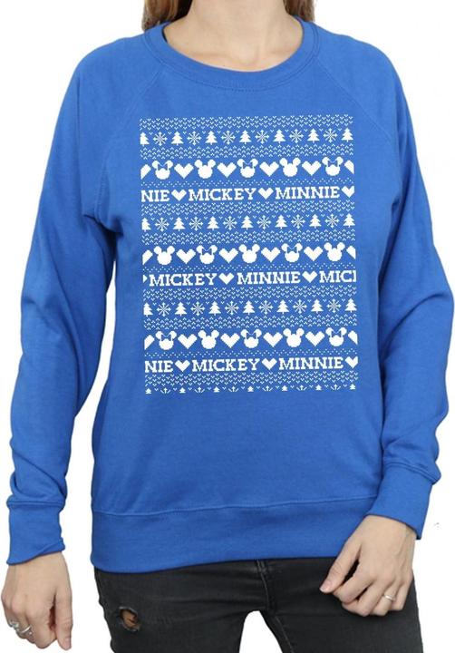 Produktbild Disney Mickey And Minnie Christmas Fair Isle Sweatshirt (M)