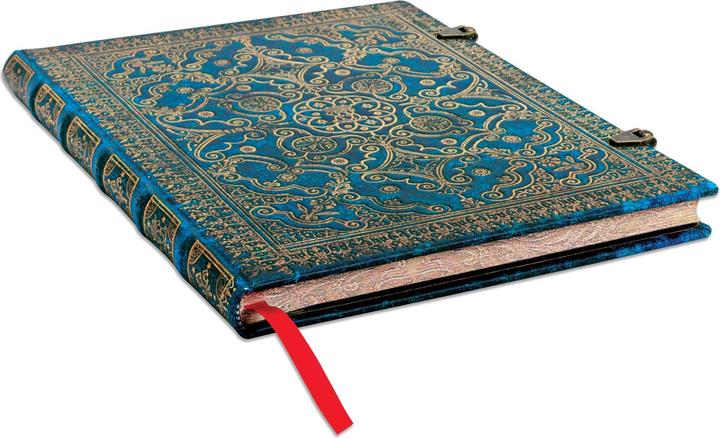 Actual product image Paperblanks Equinoxe azure blue (18 x 23 cm, Plain, Hardcover)