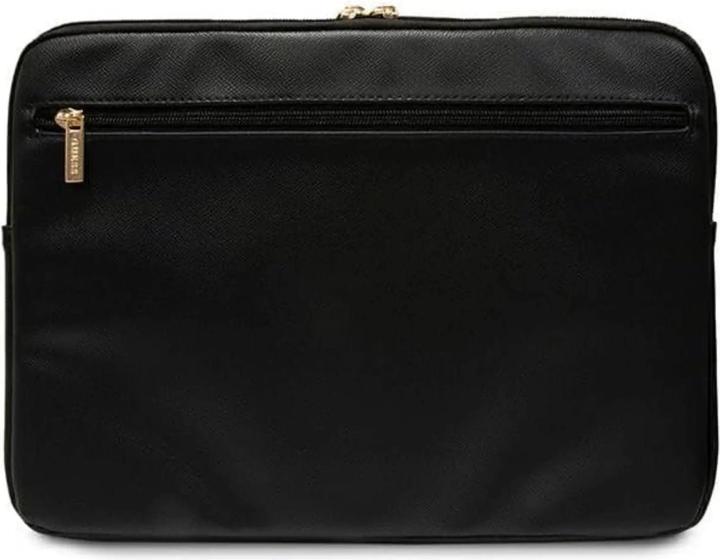 Actual product image Guess Sleeve GUCS16ZPGSTEGK 16" czarny/black Triangle 4G (16")
