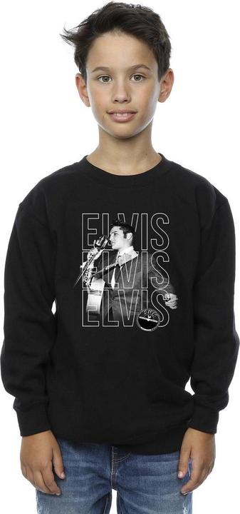 Image du produit Elvis - Sweat TRIPLE LOGO PORTRAIT - Garçon (104)