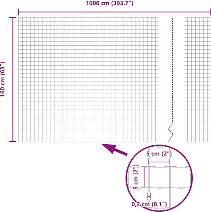 Produktbild vidaXL Eurozaun