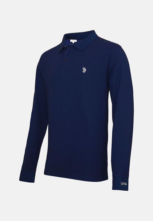 Immagine prodotto U.S. Polo ASSN. Polo a maniche lunghe con collo a polo (L)