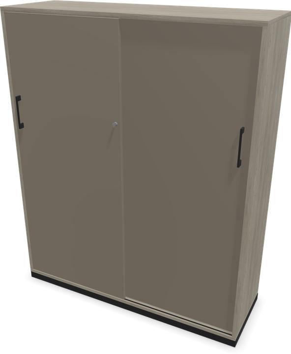 Cubanitgrau, Holzdekor grau mit Struktur, Schwarz