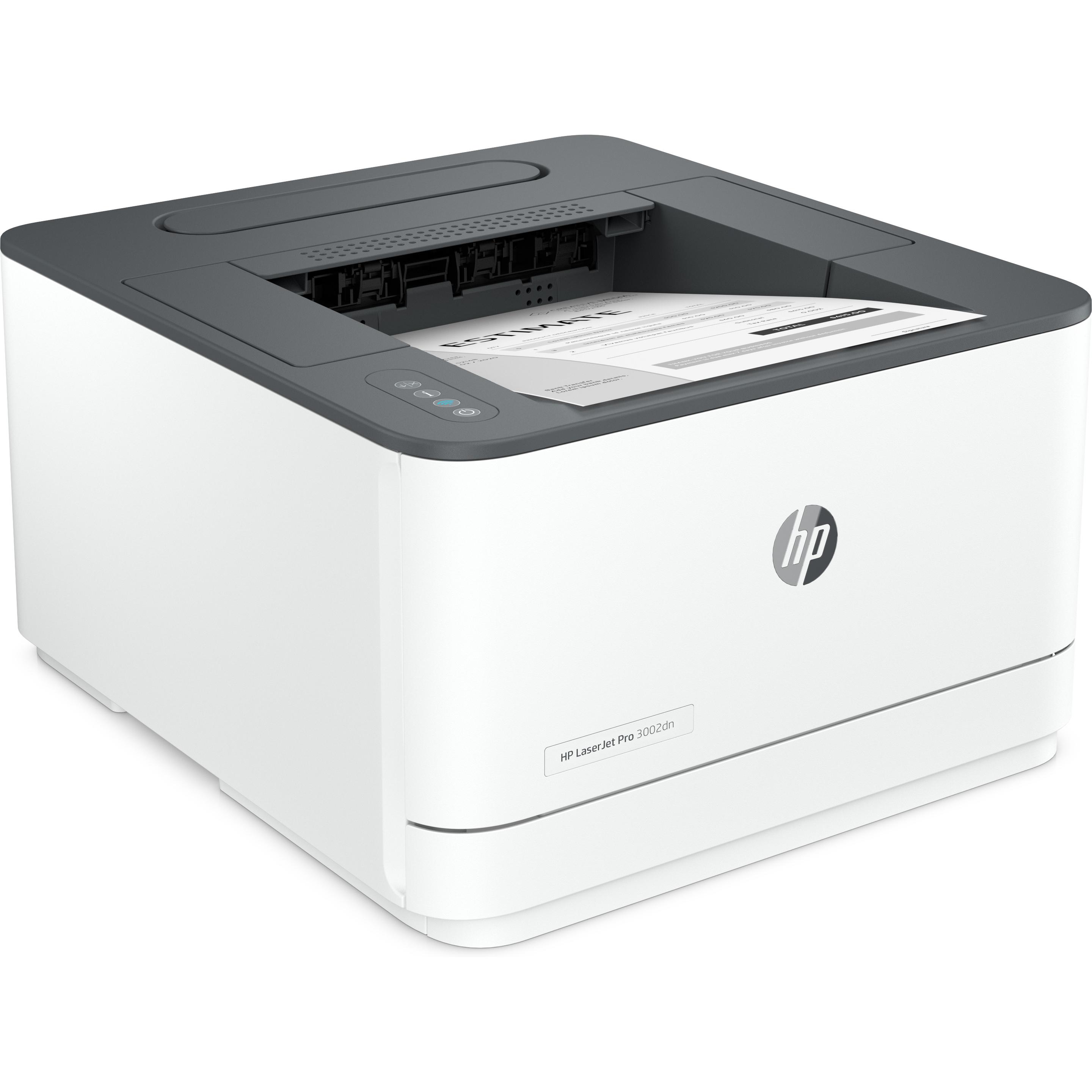 HP LaserJet Pro 3002dn (Laser, Schwarz-Weiss), Drucker, Schwarz, Weiss