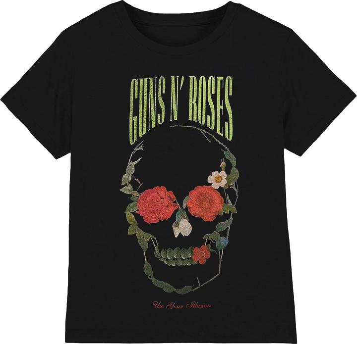 Produktbild Guns N Roses Rose Skull TShirt (L)