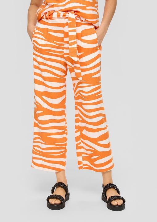 Actual product image S.Oliver Hose Culotte aus Leinenmix (48)